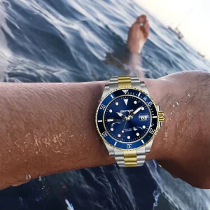 Custom Logo OEM NH35 Japanese Movement Waterproof Stainless Steel Wristwatch Luxury Men’s Diver Automatic Mechanical Watch
