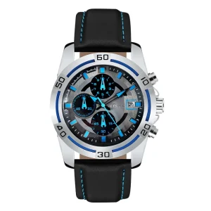 Custom Logo Sport Quartz Waterproof Luxury Chronograph Wrist Watch for Men