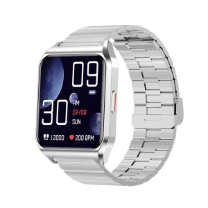 Custom Logo Sports Style Smart Watch for Women Men with BT Calling Function Blood Oxygen Heart Rate Blood Pressure Smartwatches