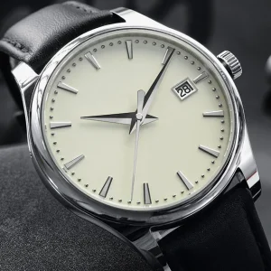 Custom Logo Vintage Minimalist 10ATM Sapphire Glass Dress 316L Stainless Steel Mechanical Automatic Watch Men