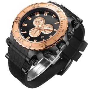 Custom Logo Watch 10m Waterproof Wristwatch Sport Watch Male Men Luminous Quartz Digital Watches Stainless Steel Montre
