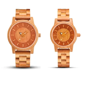 Custom Logo Wooden Watch for Women and Men