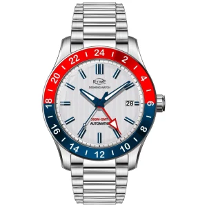 Custom Low Moq Oem Sapphire Glass 300m C3 Luminous Mechanical Automatic Stainless Steel GMT Diver Watch Man