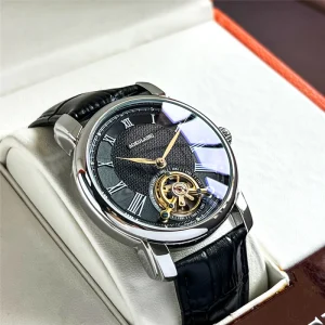 Custom Luxury Automatic Mechanical Stainless Steel Watches Unisex Business Hollow Fashion Luminous Casual