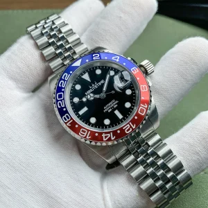 Custom Made Logo Automatic Watch for Men NH35 Mechanical Wristwatch Waterproof Stainless Steel Luminous Men Watch