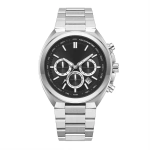 Custom Men’s Stainless Steel Quartz Watches 100M Waterproof Fan Zone Football Sport Watch ODM Low MOQ Chronograph Watch Men