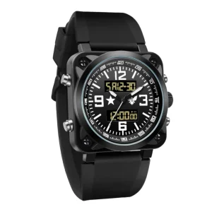 Custom Sports Analog Special Forces Fashion Outdoor Business Chronograph Alloy Round Digital Watch for Men