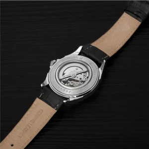 Custom Stainless Steel Automatic Mechanical Skeleton Watch for Men Miyota Citizen Seiko Eta Movement