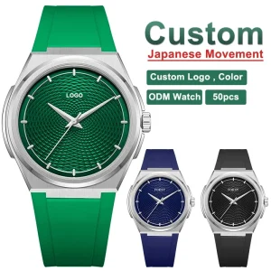 Custom Stainless Steel Quartz Watch 316L Japan Movement OEM RoHS Own Logo Luxury Watch Made In China