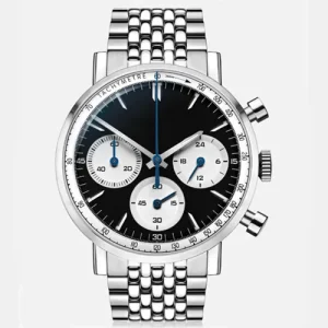 Custom Stainless Steel Watch Waterproof Quartz Luxury Mens Chronograph Watch Fashion Sports Watch for Men