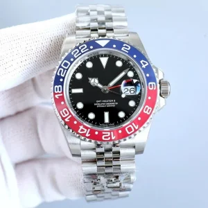 Custom Super Luminous Automatic Luxury Sport Diver Men’s Mechanical Stainless Steel Wristwatch Pointer Dial Chronograph