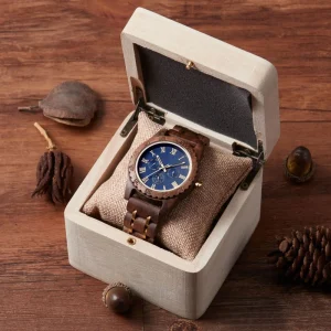 Custom Walnut Wooden Watch