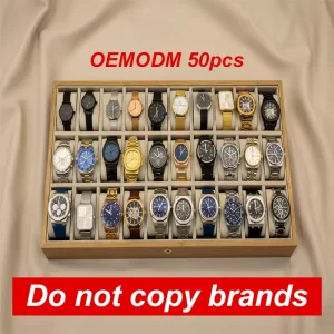 Custom Watch Dial OEM Manufacturer Wrist Watches Stainless Steel Waterproof Automatic Watches With Logo Brand