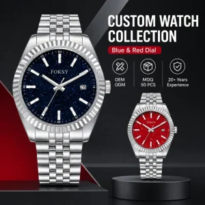 Custom Watches With Logo Branding Reloj De Lujo Para Hombres Create Your Own Watch Brand With Oem Logo Quartz Watches For Men