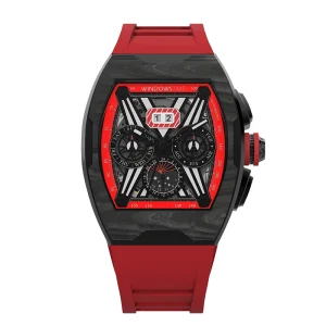 Custom Waterproof Luxury Stainless Steel Case Chronograph Mechanical Watch for Men Limited Edition