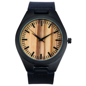 Custom Wooden Watch with Metal case
