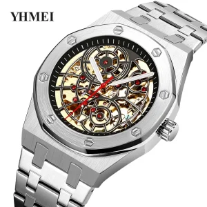 Custom Your logo Fashion Automatic Mechanical Watch Oem Luxury Fashion Watch Men Mechanical Watch