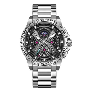 Customise Logo Sport Fashion Business Luxury Men’s Watch with Alloy Case Pointer Dial Luminous Quartz Movement