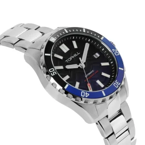 Customizable Mechanical Wristwatch Automatic Date Display Stainless Steel Material Retro Dial Exquisite Craftsmanship Men Watch