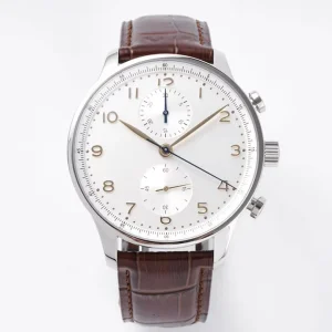 Customizable Stainless Steel Case Genuine Leather Strap Men’s Watch Sports Style Mechanical Watch