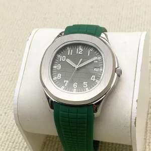 Customizable Unisex Automatic Mechanical Watch Movement Oval Sapphire Crystal 20mm Pointer Stainless Steel Genuine Leather