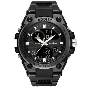 Customizable logo Digital Chronograph Watch TPU 3BAR Waterproof Luminous OEM ODM Watch Factory Supply