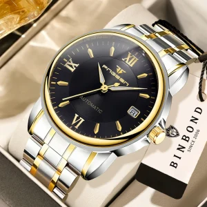 Customize High-quality Exquisite and Luxurious Automatic Hollowed-out Mechanical Watches Fashion Business Men’s Watches