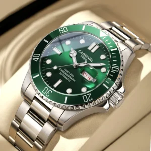 Customize Men’s Luxury High Quality Automatic Mechanical Watch Hands Waterproof Stainless Steel Men’s Watch Mechanical Watch