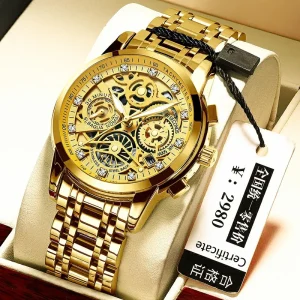 Customized High quality Men’s Watches Premium Waterproof Business style Fashionable Exquisite Watch