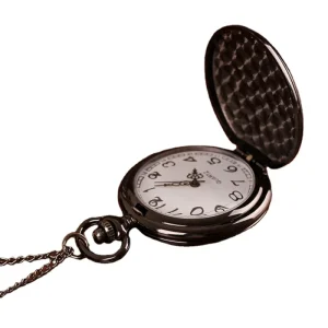 Customized Japan Movement Quartz Steel Pocket Watch