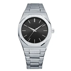 Customized Logo Branded Watch Minimalist Mens Analog Quartz Watches Luxury Classic Design Watch for Men