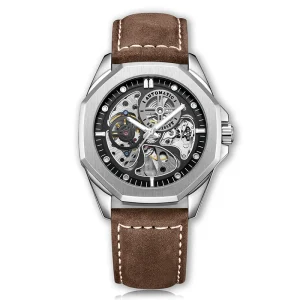 Customized Logo Hollow Out Design Watches Waterproof Luxury Japanese Mechanical Tourbillon Watch High-end Business Men Watch