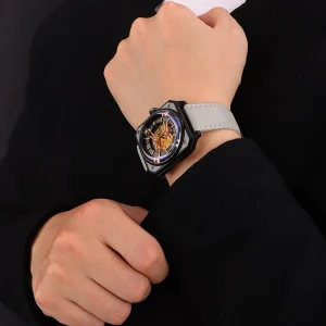 Customized Logo Sapphire Glass Luxury Miyota 90S5 Automatic Mechanical Chronograph Watch Water Resistant