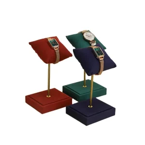 Customized Luxury Organizer Watch Pillow Display Small Display Pillows for Bracelets Jewelry Storage for Watch Stores