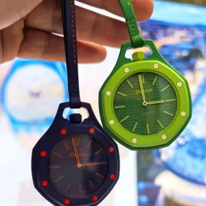 Customized Multicolor Pocket Fashion Unisex Watch Ornament Timepiece Lightweight Elegant Mechanical Watch for Men and Women