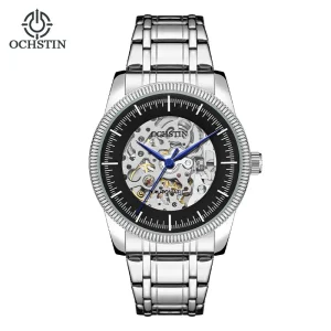 Customized New Fully Automatic Mechanical Watch with Open Case and Water Resistant Feature Men’s Business Watch