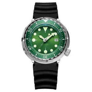 Customized Sports Luminous Mechanical Watch Luxury 300M Diving Watch 316L Stainless Steel Sapphire Glass Mens Automatic Watch