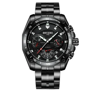 Customized Trendy Men Watch Fully Automatic Mechanical Watch Multi Functional Watch Water Resistant Luxury Watch