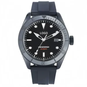 Customized logo Luxury Automatic Watch Black Classic Men’s High Quality Stainless Steel Waterproof Mechanical Watches
