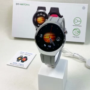 D11 Round Smart Watch IP67 Waterproof Wireless Charging with Heart Rate Monitor IPS Display Fitpro App