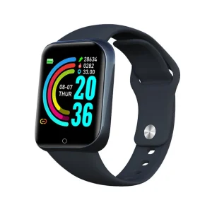 D20 Smartwatch 1.3 Inch IPS Color Screen Full Touch Alloy Smart Watch for Men Android/iOS Compatible
