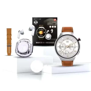 D21 Smart Watch 4 Headphone 2 1 Set Double Strap 1.52 TFT BT Call Heart Rate Sport Monitor Sleep Tracker Calendar Air 39 TWS