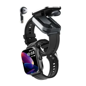 D8pro Smartwatch Heart Rate Monitor BT Calling Blood Pressure Monitor with Earbuds