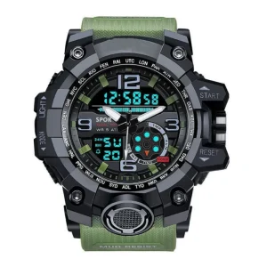 DFS06 Outdoor Camouflage Electronics Men Tactical Watch Waterproof