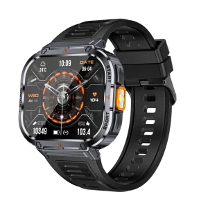 Daily Entertainment Smart Watch with IPS Display for Bluetooth Music Control and Magnetic Charging for Alarm Clock Use