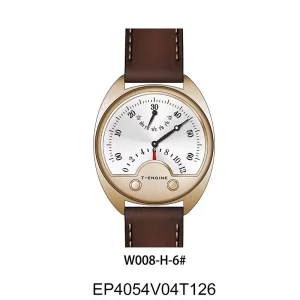 Design Mechanical Watch Unique Case Shape High Precision Movement Elegant Gear Box Timepiece