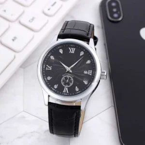 Diameter 38mm Thickness 12mm Mineral Crystal Mirror Automatic Mechanical Movement Men’s Watch