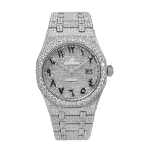 Diamond Men’s High Quality Watch European and American Popular Decorative Full Diamond Mechanical Watch Men