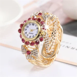 Diamond Quartz Women’s Bracelet Watch