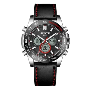 Digital Analog Sports Watches Chronograph Mens Wrist Watch Fashion Casual Dual Movement Waterproof Male Watch